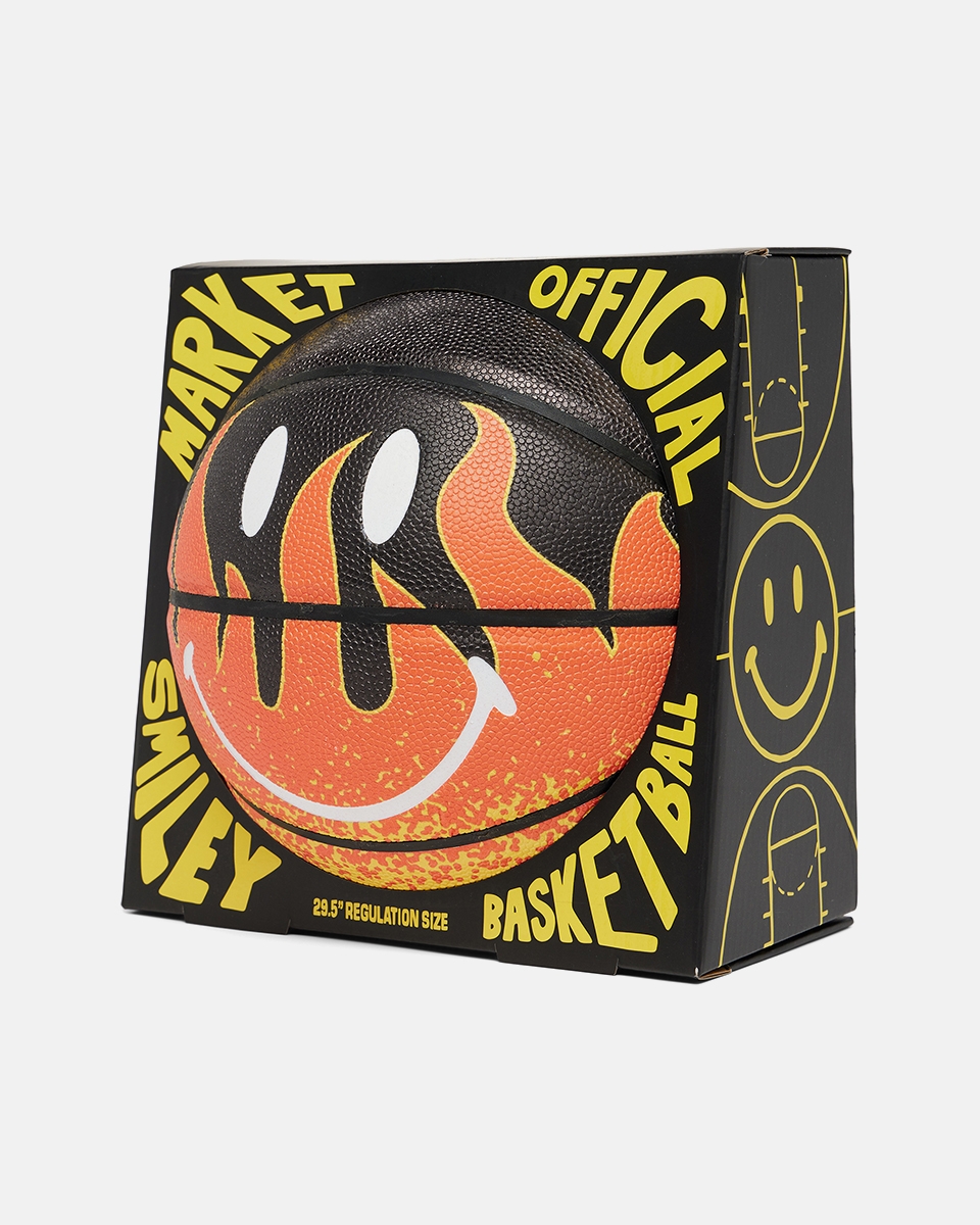 Smiley Market Flame Basketball